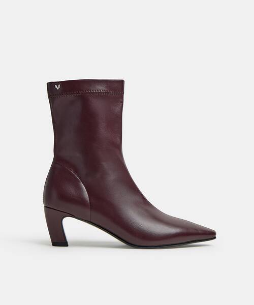 Women ankle boots , VOGUERA S068 , VOGUERA S068-B716TY , WINE