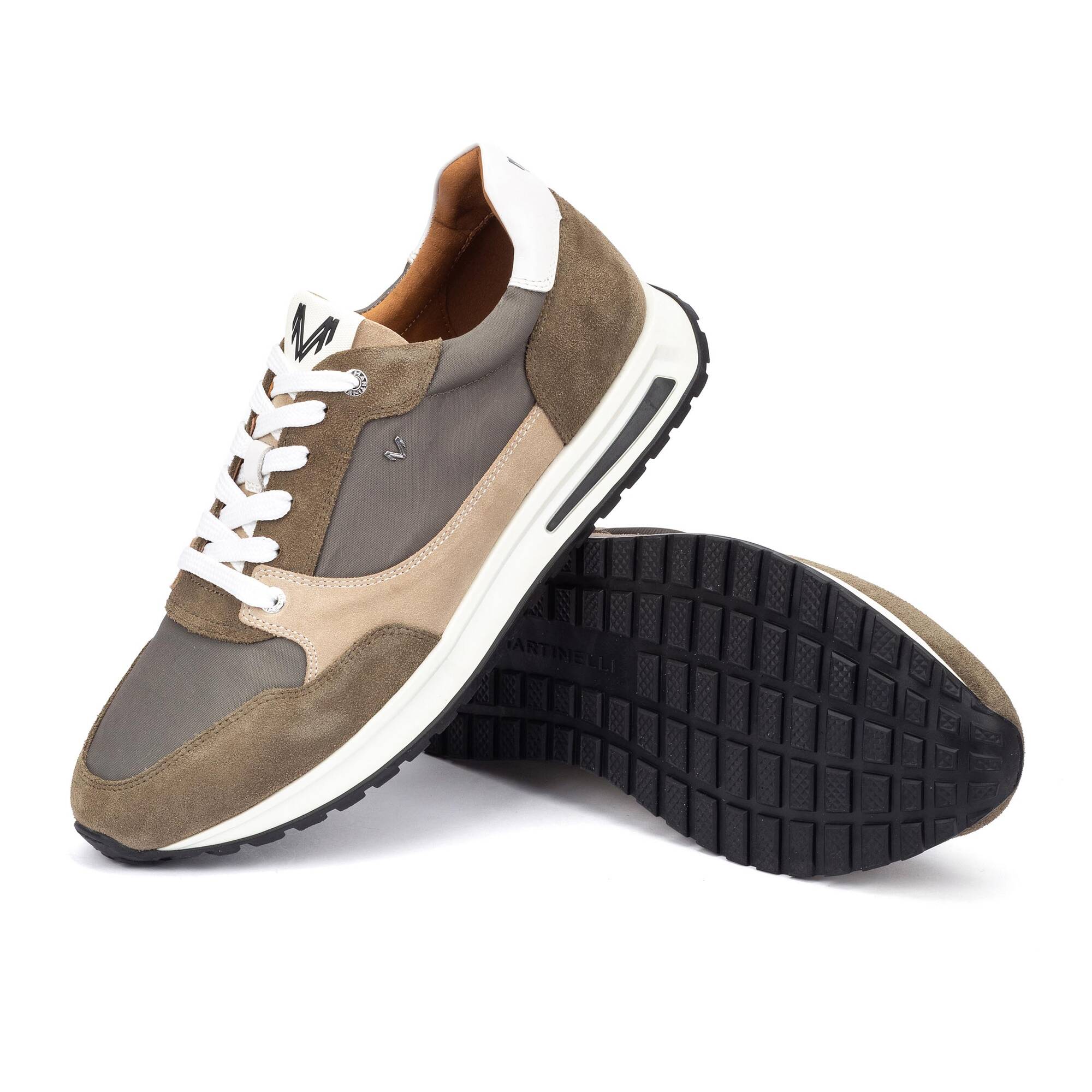 Sneakers | HANBURY 1741-2933WYA, OLIVE, large image number 70-1741-2933WYA_440_Martinelli_HANBURY_OLIVE_full.jpg | null