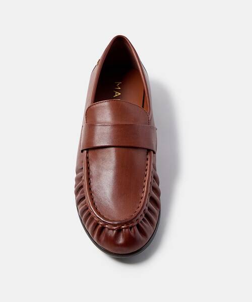 Women loafers , BARACCHINI S065 , BARACCHINI S065-B695DY , CAFE