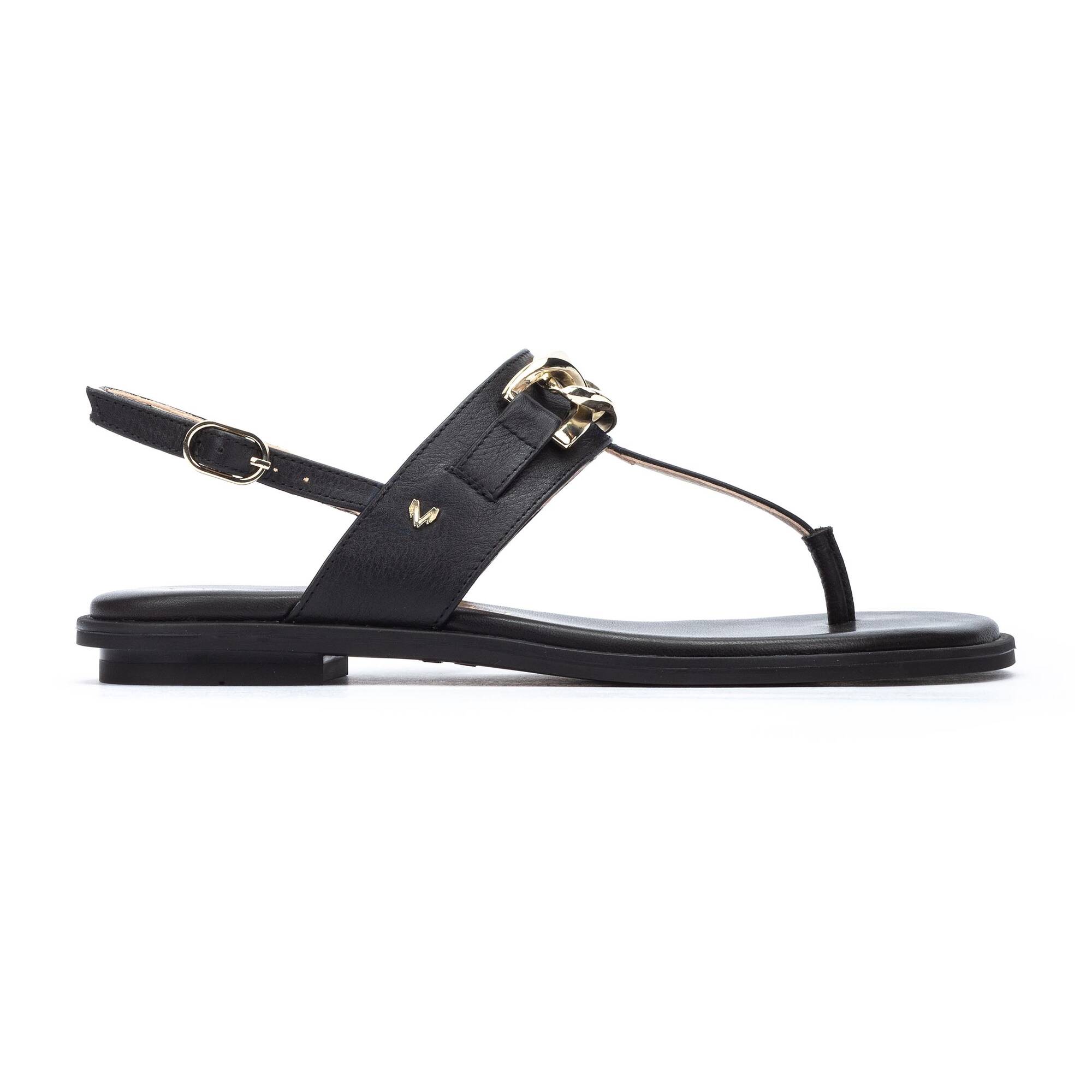 Sandalias planas | MAZZINI 1535-B153Z, BLACK, large image number 10-1535-B153Z_000_Martinelli_MAZZINI_BLACK_full.jpg | null
