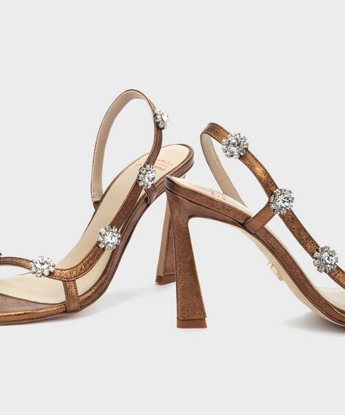 Heeled Sandals | CUARZO 1766-B430RE | COBALTO | Martinelli