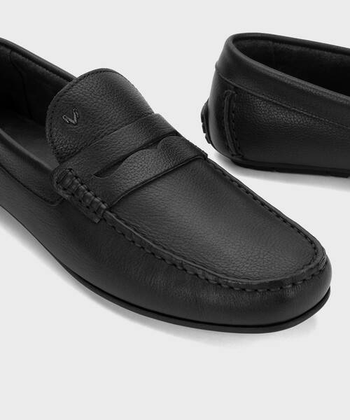 Slip on Loafers | PACIFIC 1411-2496DY | BLACK | Martinelli