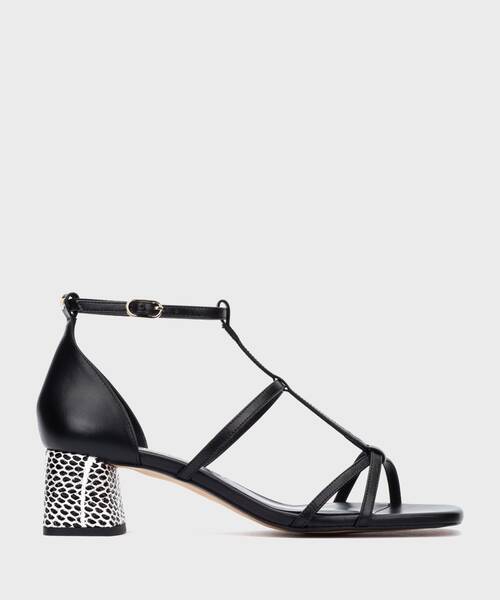 Heeled Sandals | VETTABBIA 1751-B421PA | BLACK | Martinelli