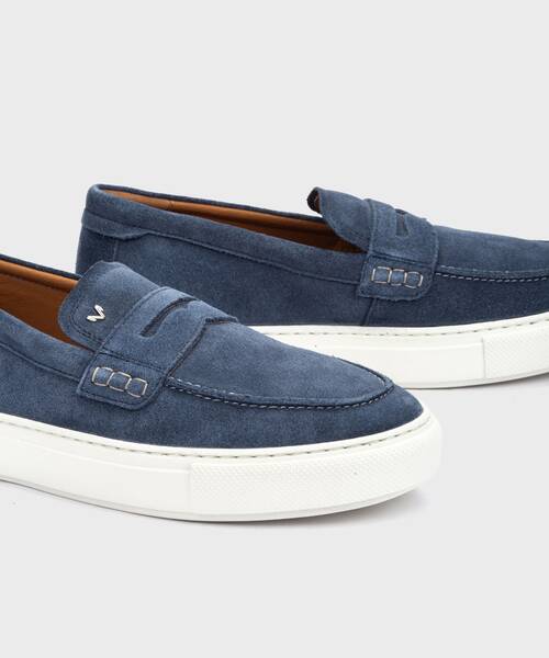 Slip on Loafers | HASTINGS 1738-2952WY | AZULMAR | Martinelli