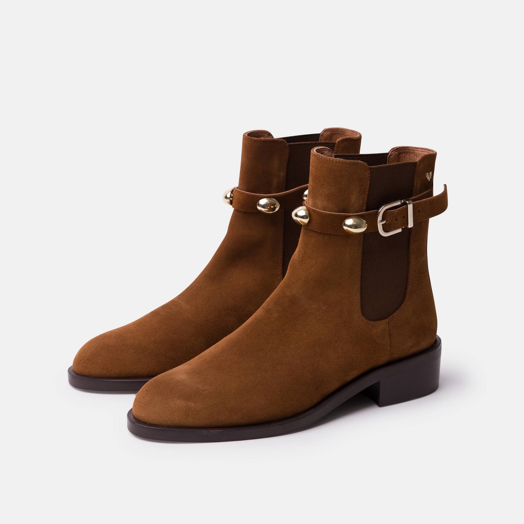Flat ankle boots | RESSI 1718-A933N, CUERO, large image number 20-1718-A933N_202_Martinelli_RESSI_CUERO_full.jpg | null