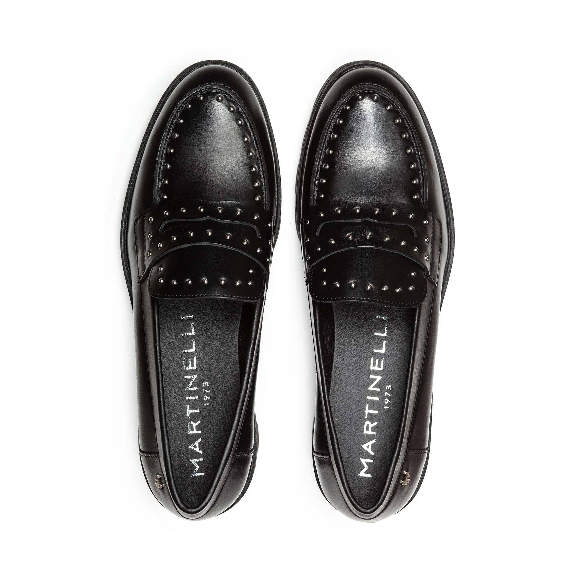 Loafers | HERMOSILLA 1568-A894K, BLACK, large image number 100-1568-A894K_000_Martinelli_HERMOSILLA_BLACK_full.jpg | null