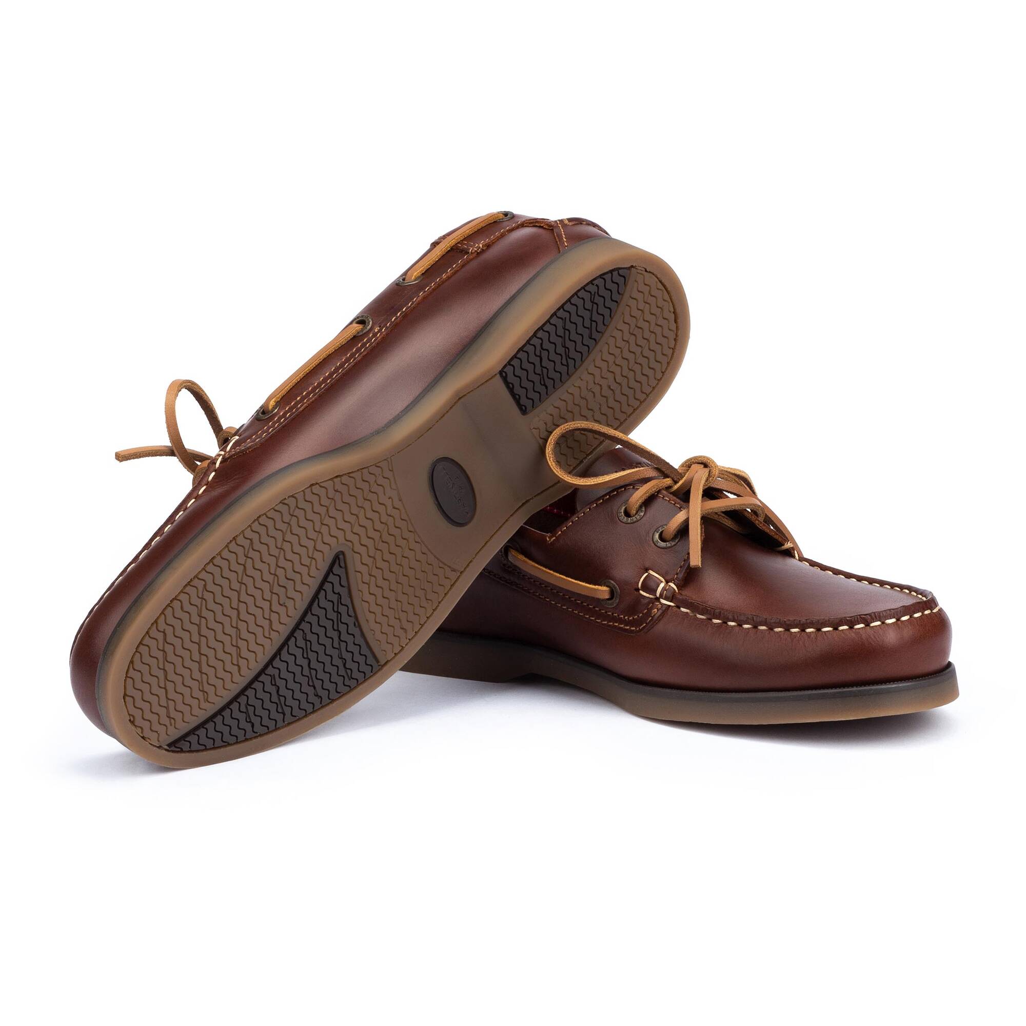 Boat shoes | HANS 1360-1145PYP, COGNAC, large image number 70-1360-1145PYP_201_Martinelli_HANS_COGNAC_full.jpg | null