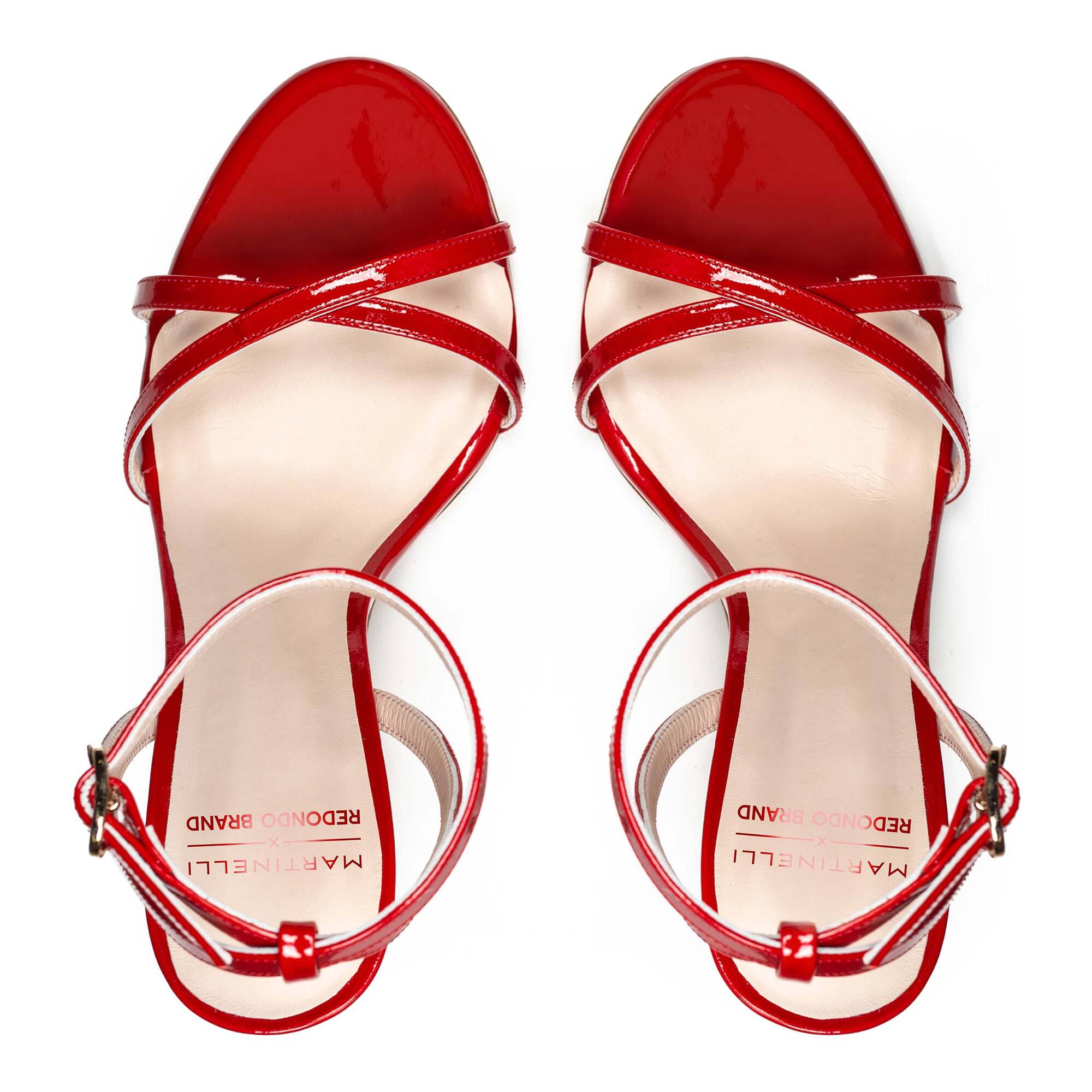 Heeled Sandals | LOREN 1670-B045H, ROJO, large image number 100-1670-B045H_519_Martinelli_LOREN_ROJO_full.jpg | null