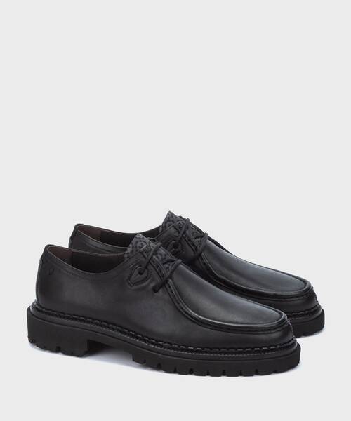 Lace up shoes | HARLOW 1676-2841G | BLACK | Martinelli