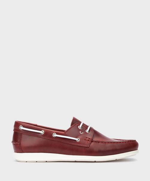 Boat shoes | HARRISON 1560-2576BY1 | RED | Martinelli