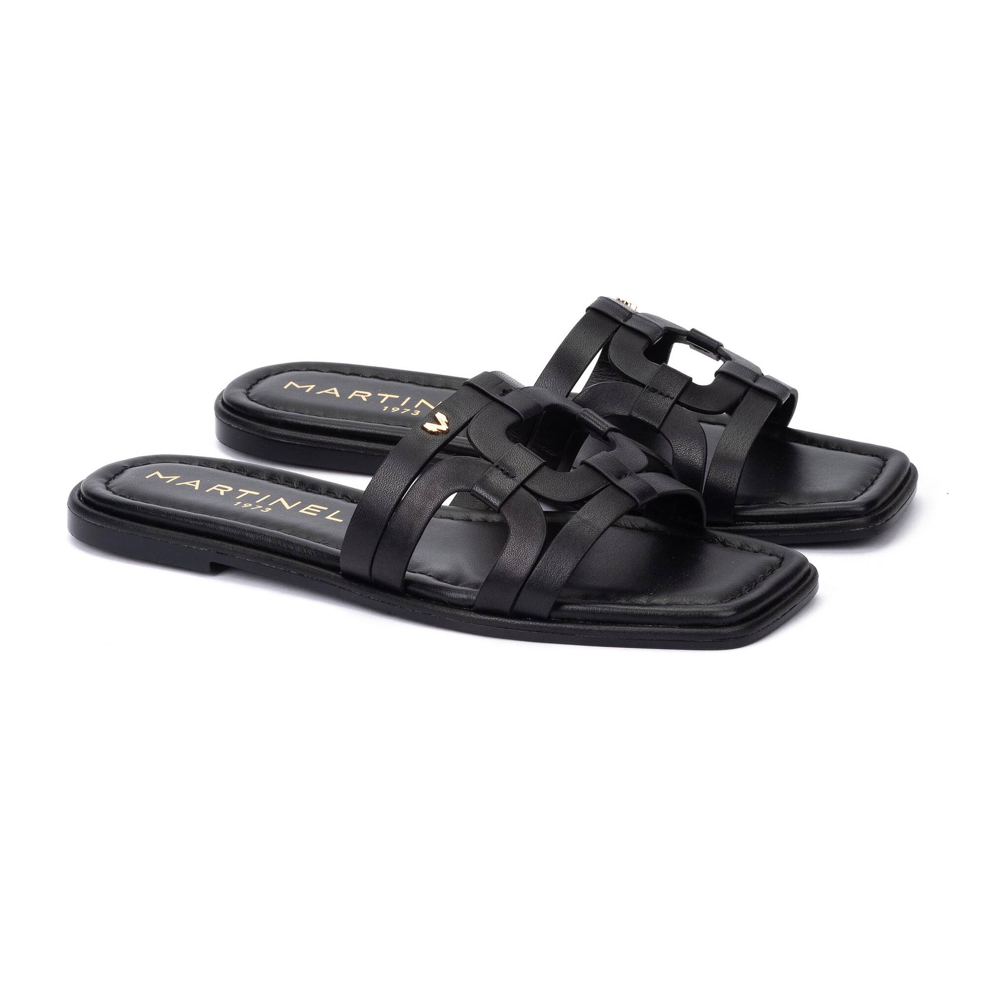 Sandales plates | BELISARIO S034-B572CY, BLACK, large image number 20-S034-B572CY_000_Martinelli_BELISARIO_BLACK_full.jpg | null