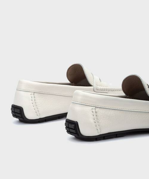 Slip on Loafers | PACIFIC 1411-2496DYM | OFF WHITE | Martinelli