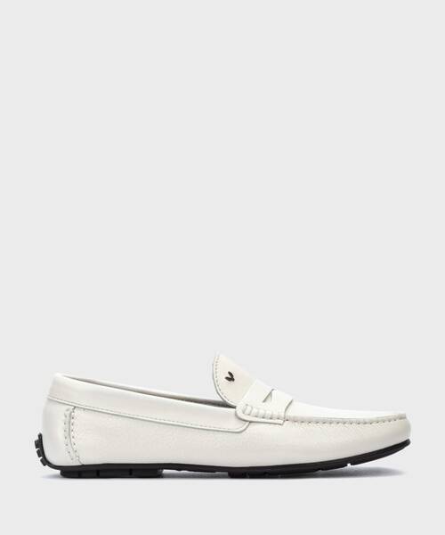 Slip on Loafers | PACIFIC 1411-2496DYM | OFF WHITE | Martinelli
