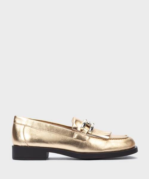 Mocasines | BINOCHE 1677-B105S | GOLD | Martinelli