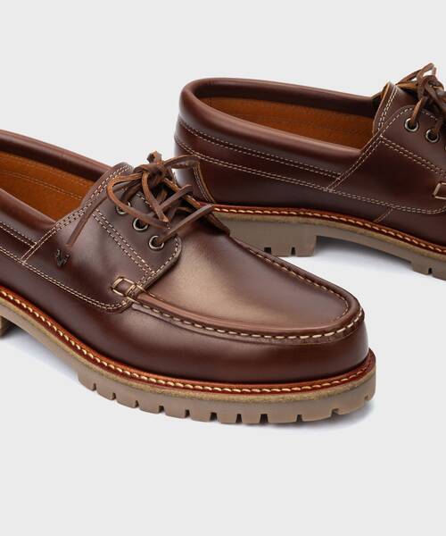 Boat shoes | GLENMORE C014-2980PY | COGNAC | Martinelli