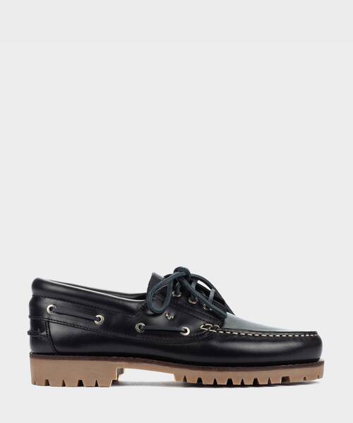 Boat shoes | AUSTIN 1285-1585PYP | BLACK | Martinelli