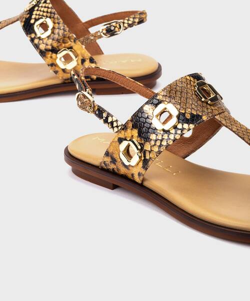 Sandales plates | MAZZINI 1535-B252T | TAUPE | Martinelli