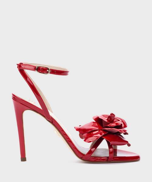 Heeled Sandals | PABLO 1700-B036H | ROJO | Martinelli