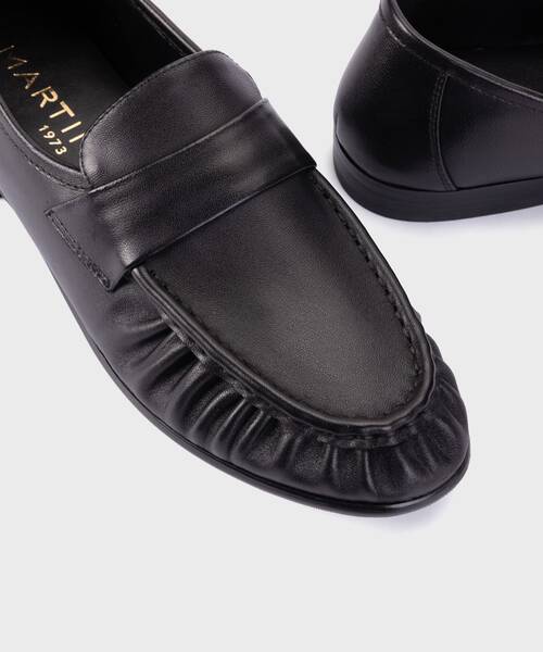 Mocassins et Lacets | BARACCHINI S065-B695PY | BLACK | Martinelli