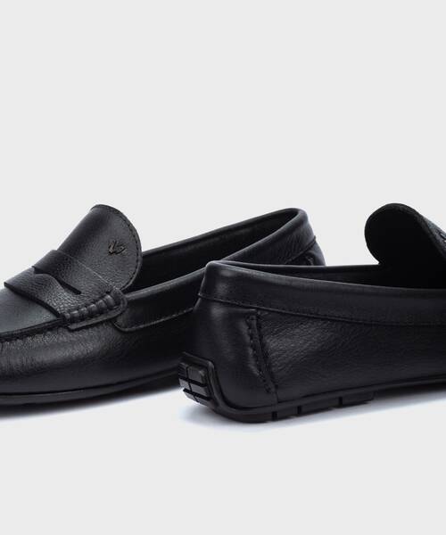 Slip on Loafers | PACIFIC 1411-2496DYM | BLACK | Martinelli