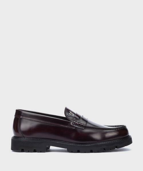 Slip on Loafers | SUTTON 1730-2921TY | BURDEOS | Martinelli