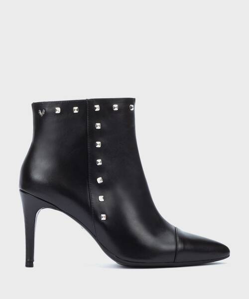 Heeled Ankle Boots | THELMA 1489-B163P | BLACK | Martinelli