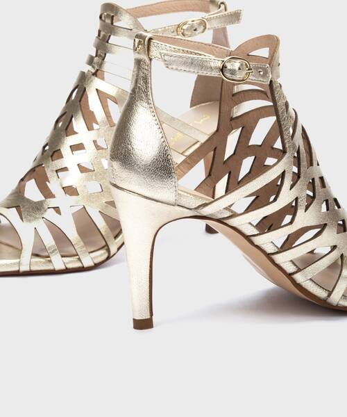 Heeled Sandals | JULIA 1637-A956S | ORO | Martinelli