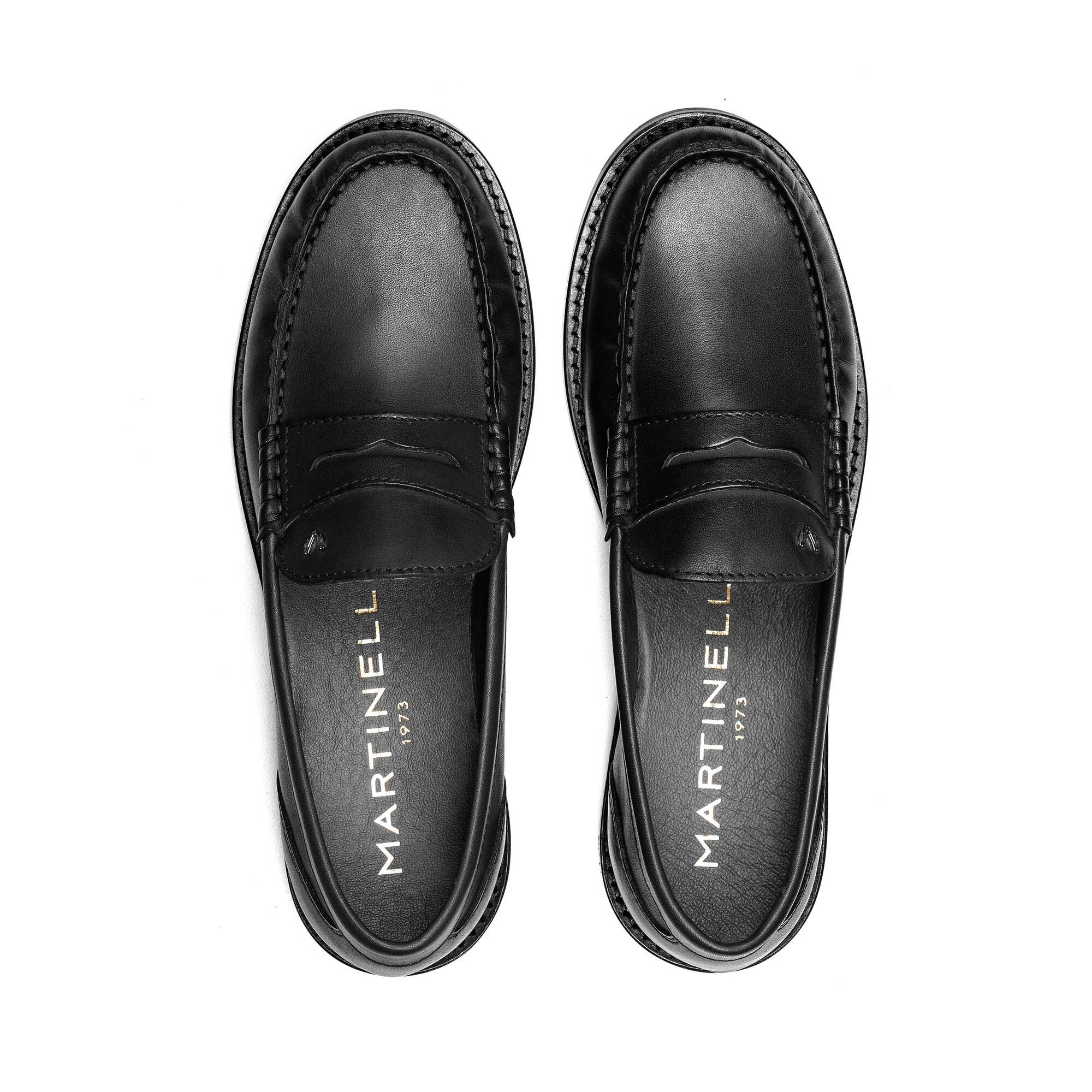 Loafers | SETTALA 1734-B300K, BLACK, large image number 100-1734-B300K_000_Martinelli_SETTALA_BLACK_full.jpg | null