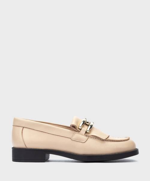Loafers | BINOCHE 1677-B105Z | STONE | Martinelli