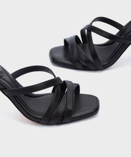 Heeled Sandals | RAINER 1632-A931Z | BLACK | Martinelli