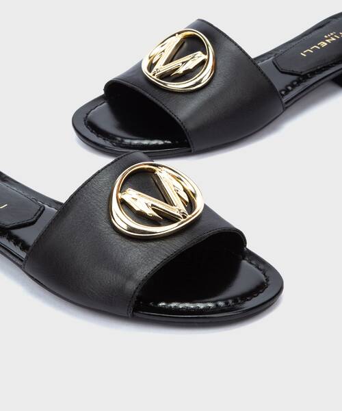 Sandalias planas | ELYSEES 1561-A593Z | BLACK | Martinelli