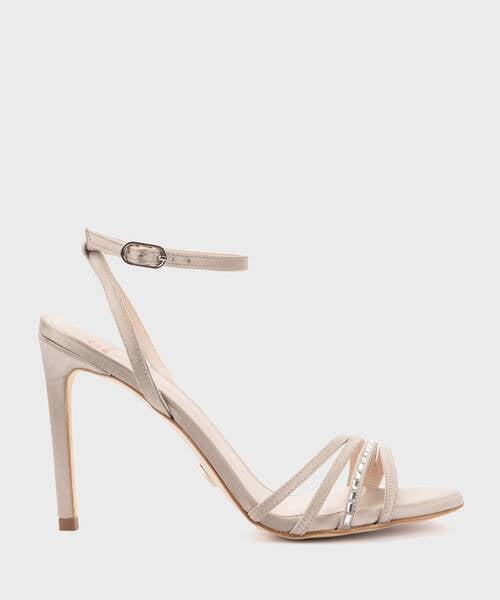 Heeled Sandals | DURATI S069-B726RT | GRIS | Martinelli