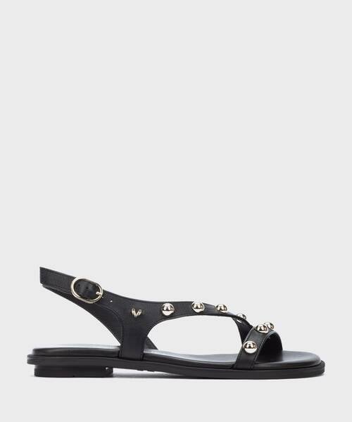 Flat Sandals | MAZZINI 1535-B152Z | BLACK | Martinelli