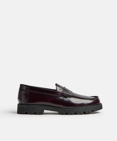 Men chunky loafers with lightweight sole , SUTTON 1730 , SUTTON 1730-2921TY , BURDEOS