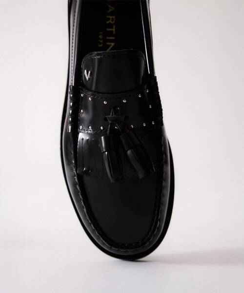 Loafers | SETTALA 1734-B301TY | BLACK | Martinelli
