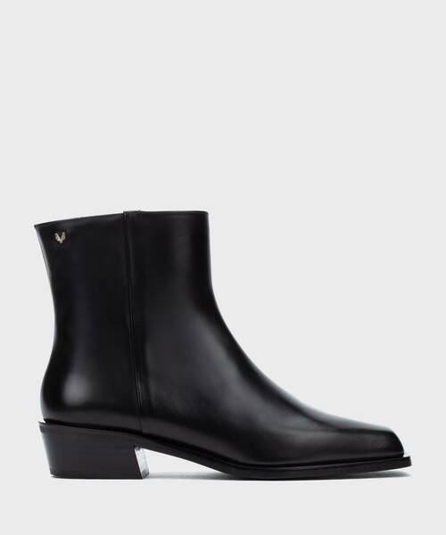 Heeled Ankle Boots | BRERA S004-B460T | BLACK | Martinelli