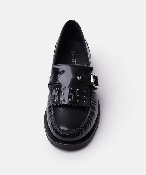 Women buckle loafers , SETTALA 1734 , SETTALA 1734-B327TY , BLACK