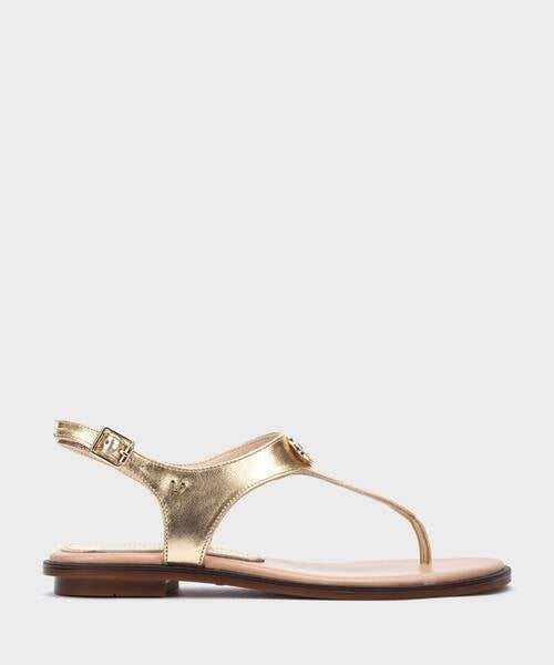 Flat Sandals | MAZZINI 1535-B006S | GOLD | Martinelli