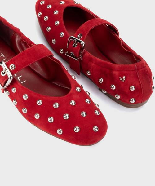 Ballerines | COLETTE S053-B638AY | RED | Martinelli