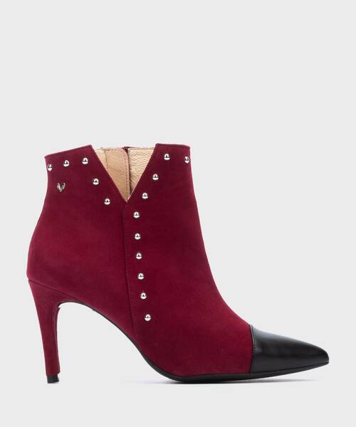Botines de tacón | THELMA 1489-A988A | GRANATE | Martinelli