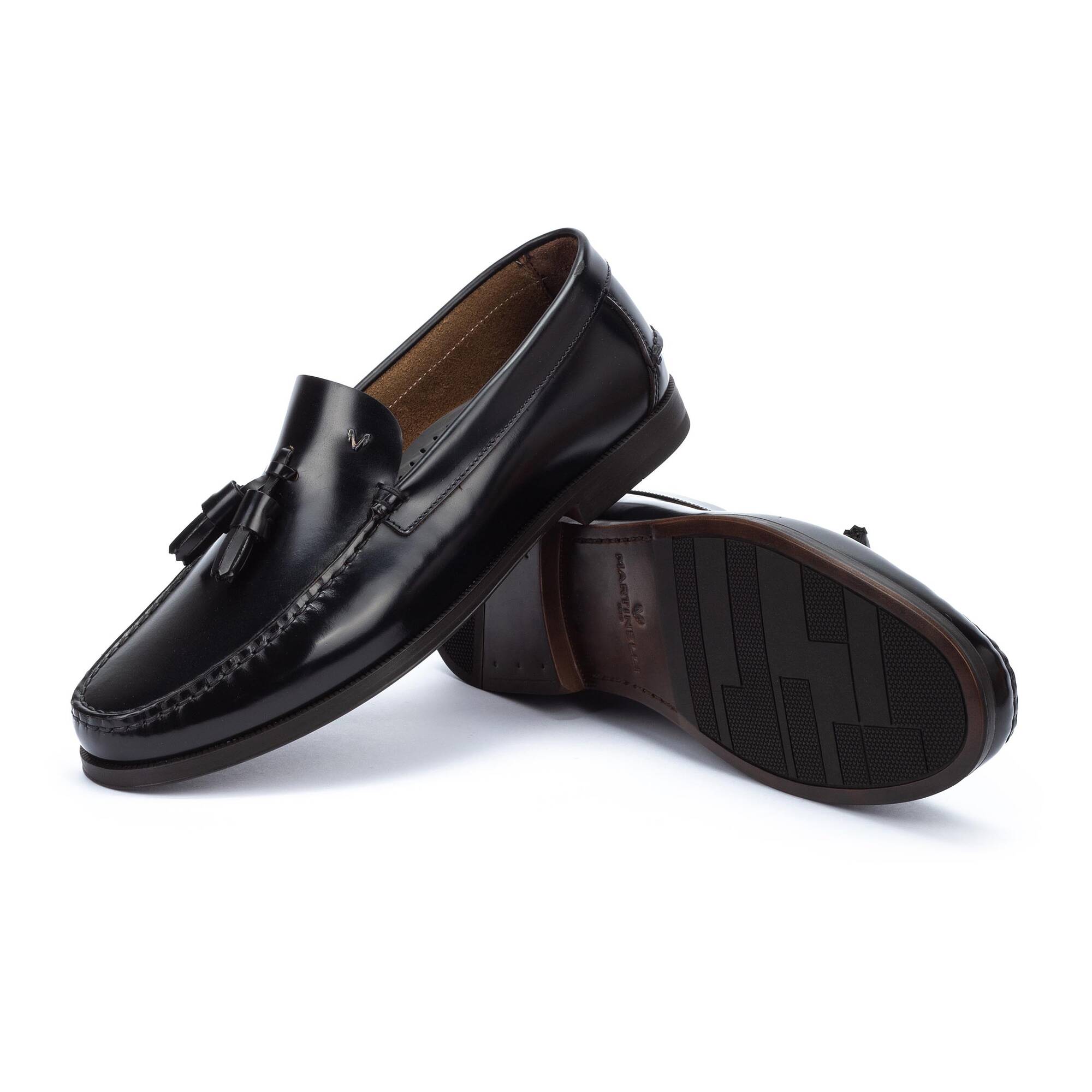 Slip on Loafers | FORTHILL 1623-2762N, BLACK, large image number 70-1623-2762N_000_Martinelli_FORTHILL_BLACK_full.jpg | null