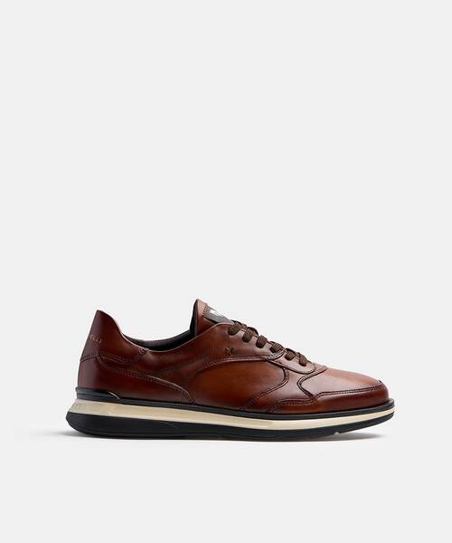 Zapatilla elegante para hombre , WALDEN 1606 , WALDEN 1606-2791LA , CAFE