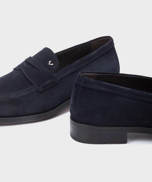 Slip on Loafers | EMPIRE 1492-2637X | DARKBLUE | Martinelli