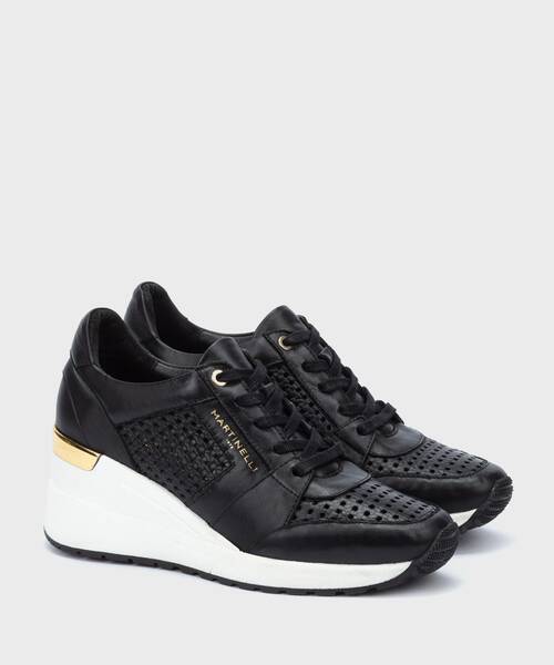 Sneakers | LAGASCA 1556-A555Z | BLACK | Martinelli