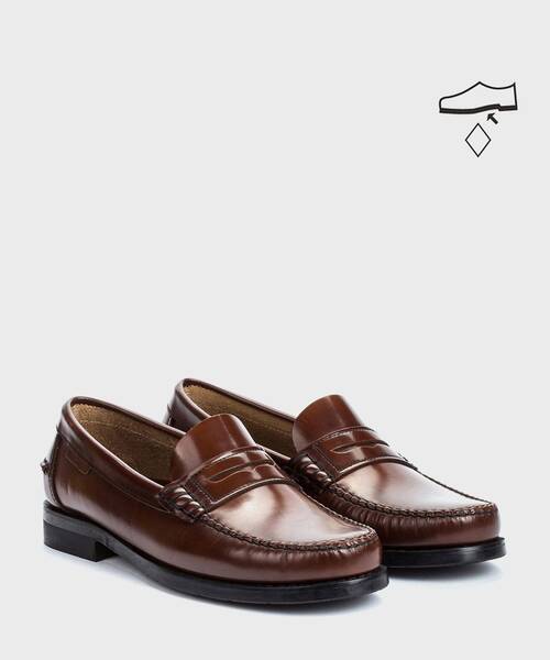 Slip on Loafers | ALCALA A182-0011AYM | TAN | Martinelli