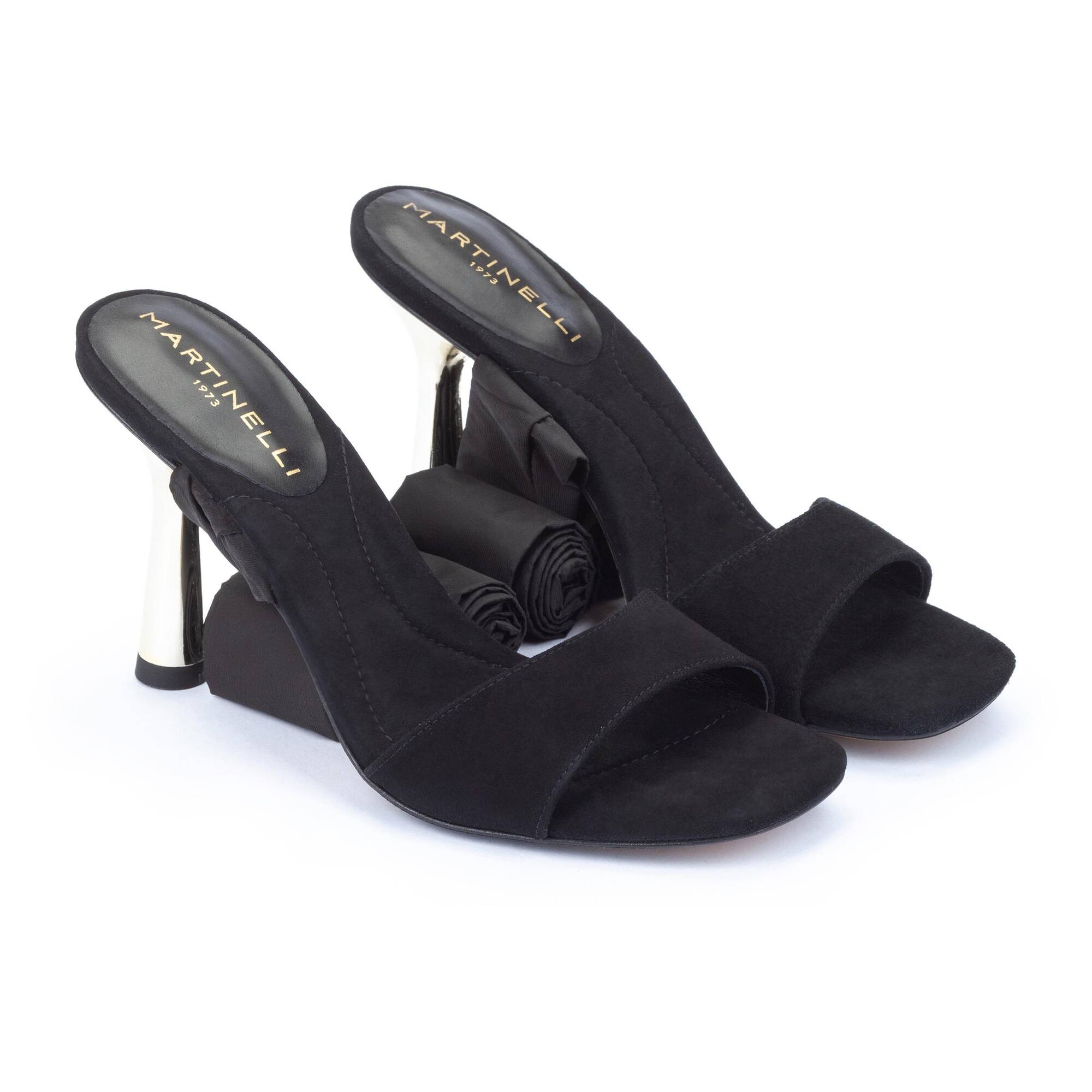 Heeled Sandals | RAINER 1632-A932A, BLACK, large image number 20-1632-A932A_000_Martinelli_RAINER_BLACK_full.jpg | null