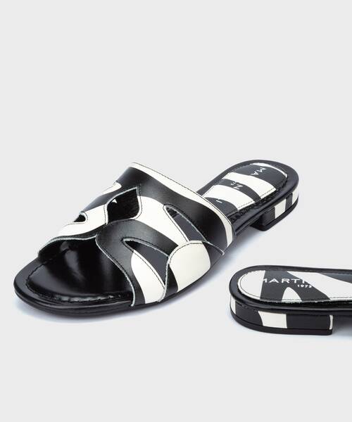 Sandalias planas | ELYSEES 1561-A308B | OFF WHITE | Martinelli