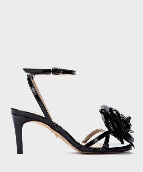 Heeled Sandals | VALASSINA 1761-B410H | BLACK | Martinelli