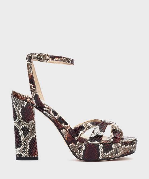 Heeled Sandals | TURMALINA 1771-B457RM | GRANATE | Martinelli