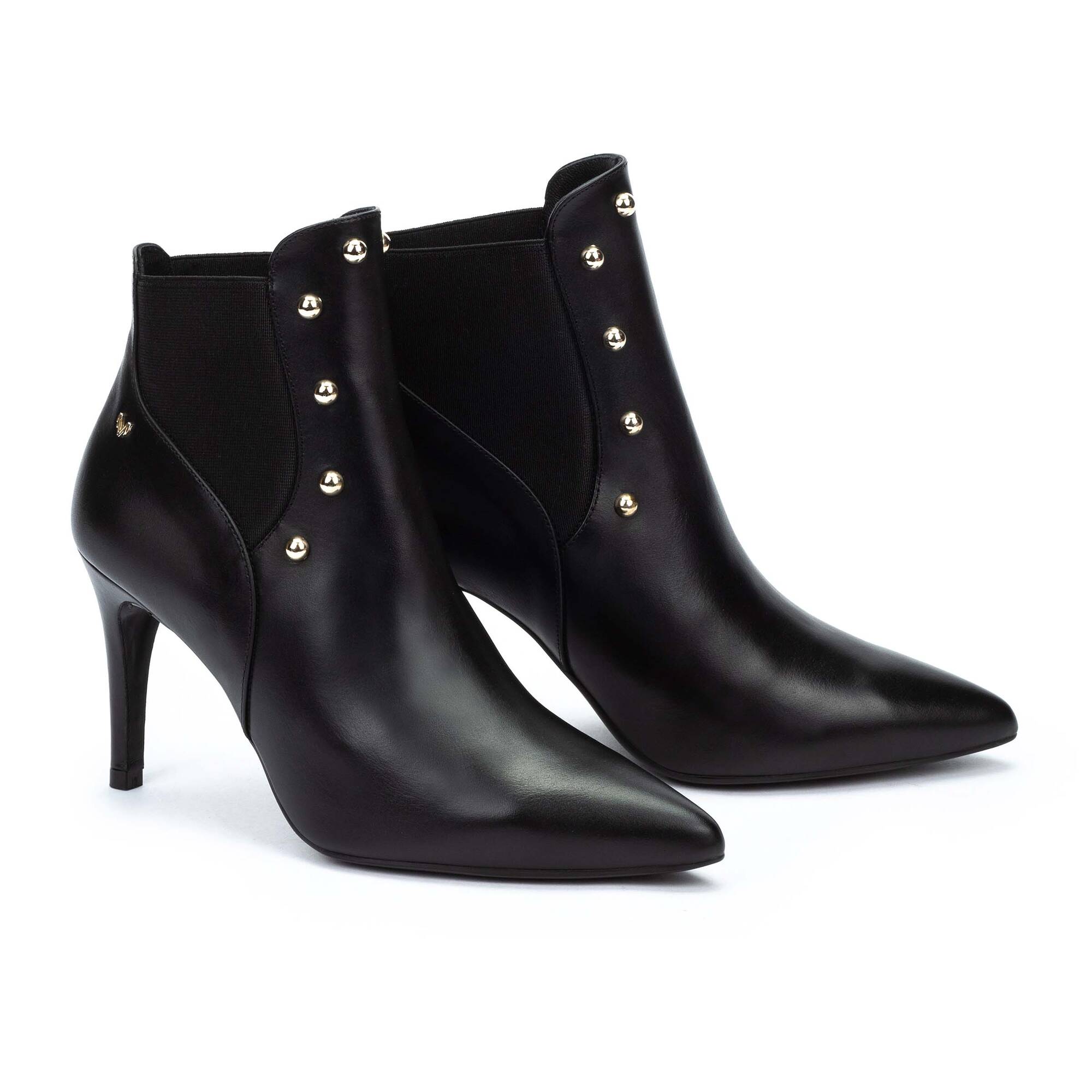Heeled Ankle Boots | THELMA 1489-B179K, BLACK, large image number 100-1489-B179K_000_Martinelli_THELMA_BLACK_full.jpg | null